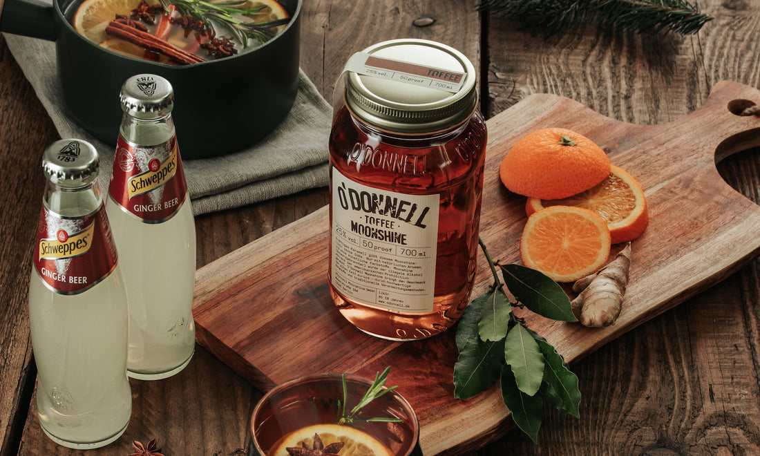 Toffee christmas hot punsch O Donnell Moonshine