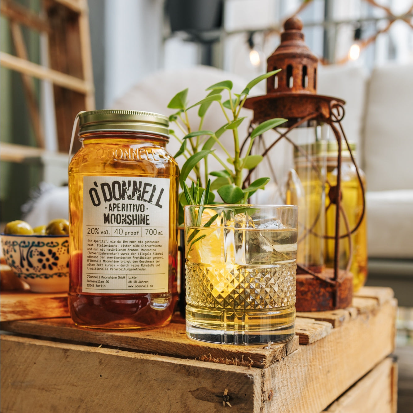 Aperitivo Moonshine & Cocktail