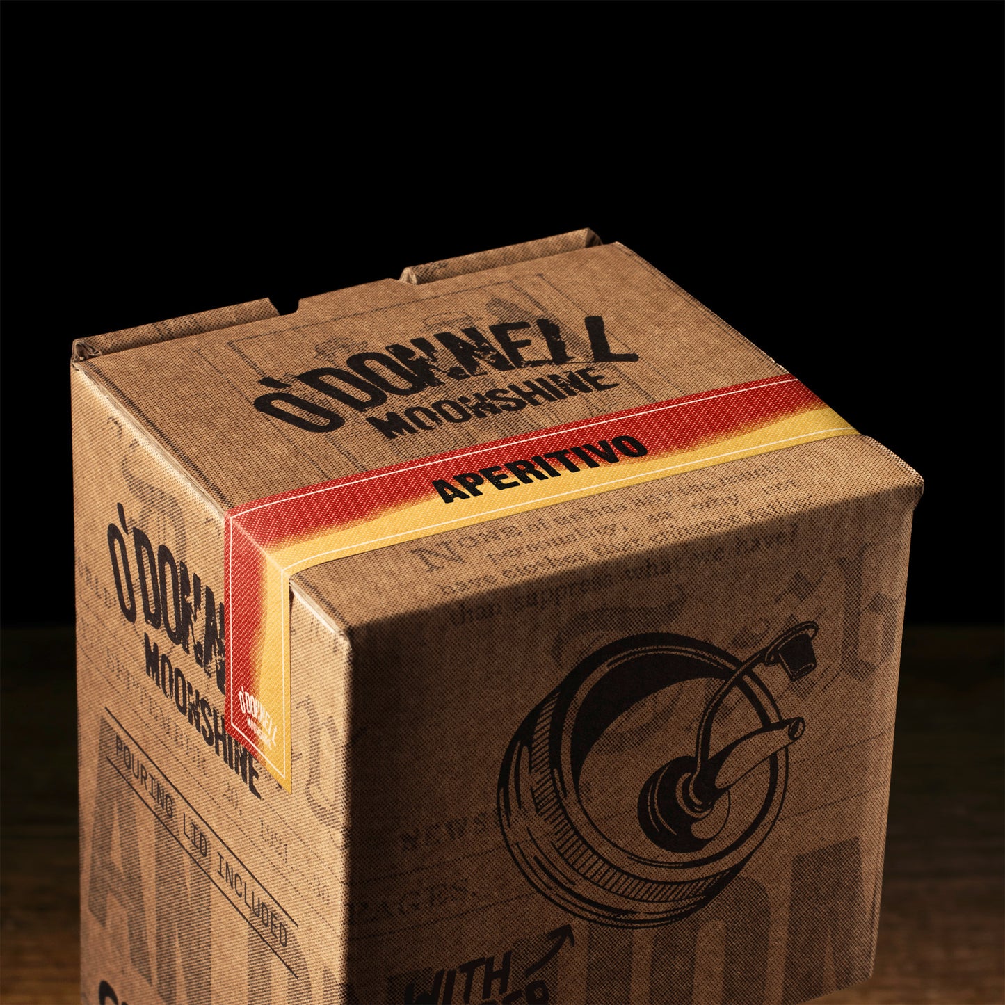 O'Donnell Moonhine Aperitivo Gift Set Top View