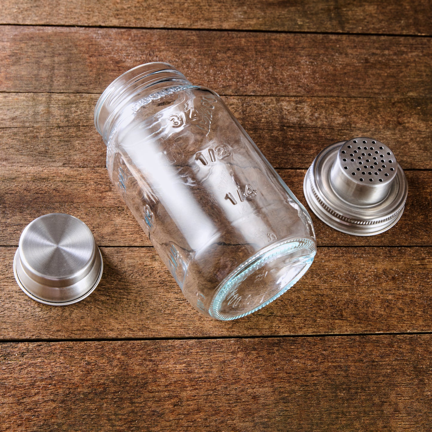 Cocktail Jar & Lid Set