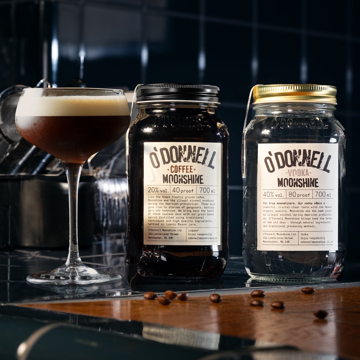 Espresso Martini Cocktail Bundle Coffee & Vodka moonshine
