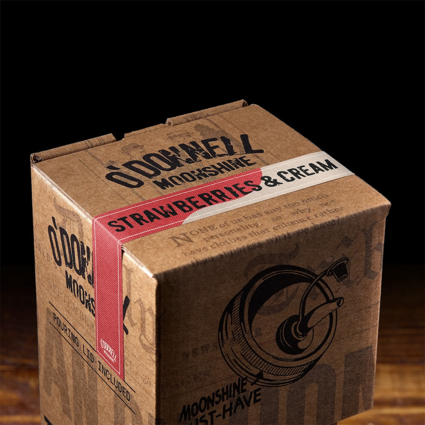 Strawberries & Cream Gift Set top view