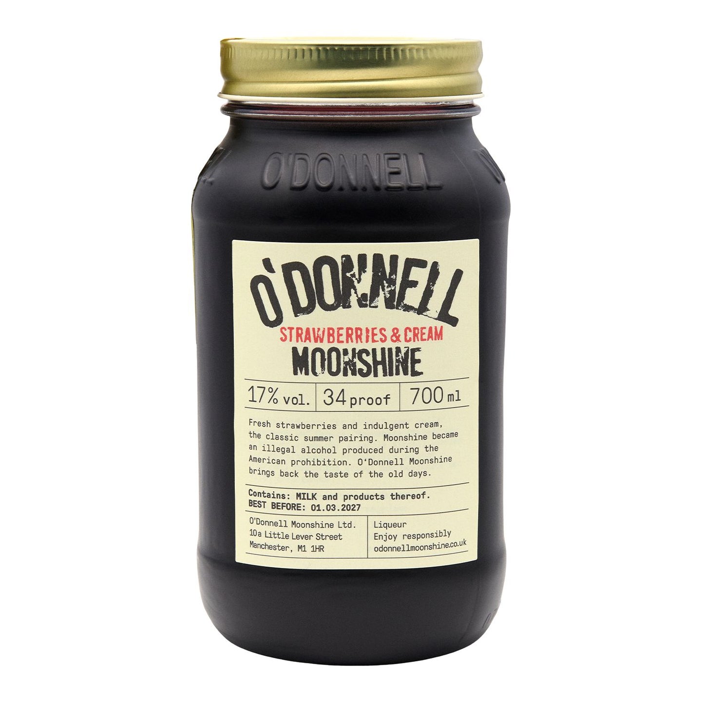 Strawberries & Cream 700ml Jar