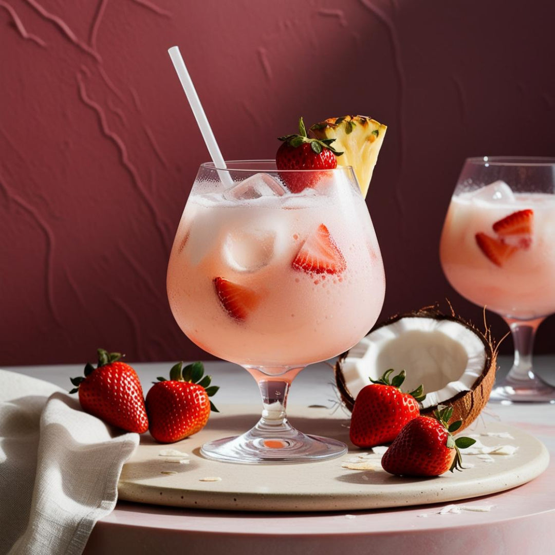 Strawberry Colada cocktail