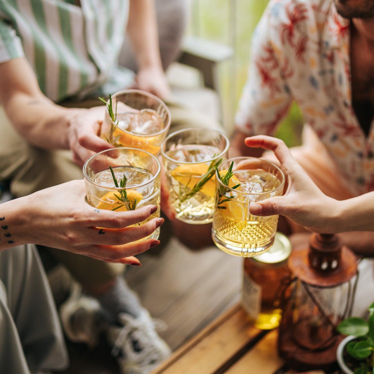 Aperitivo Moonshine Cocktail