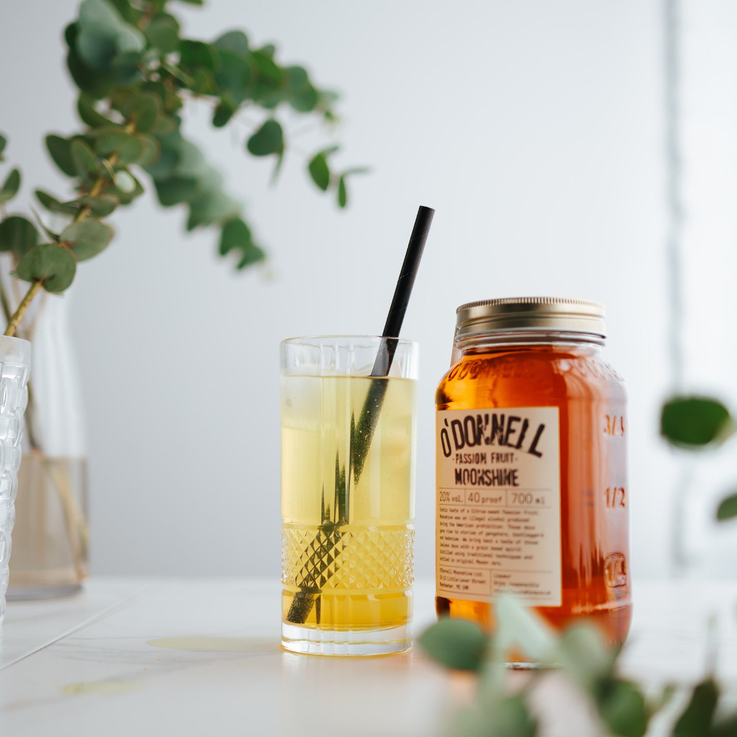 Passion Fruit Moonshine & Cocktail