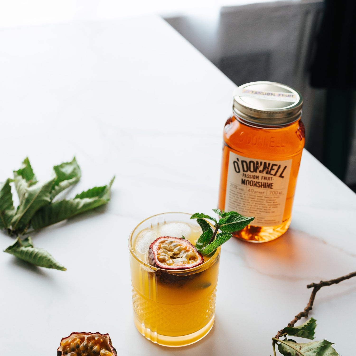 Passion Fruit Moonshine & Cocktail