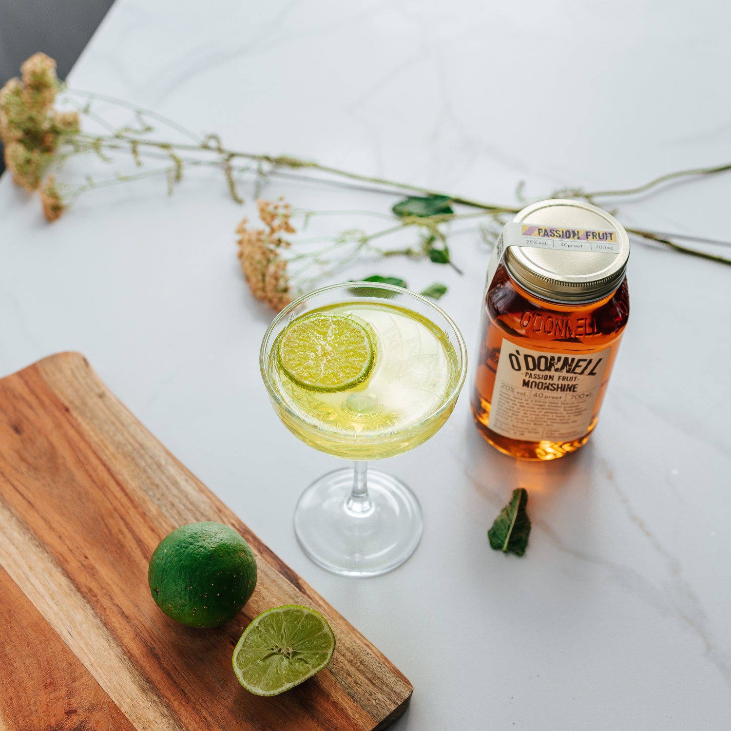 Passion Fruit Moonshine & Cocktail