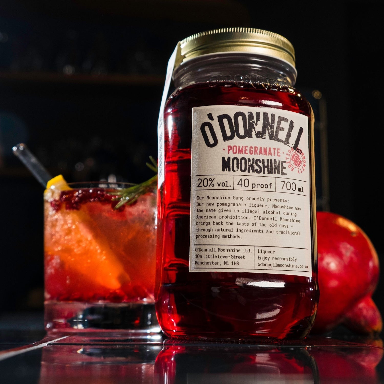 Pomegranate Moonshine