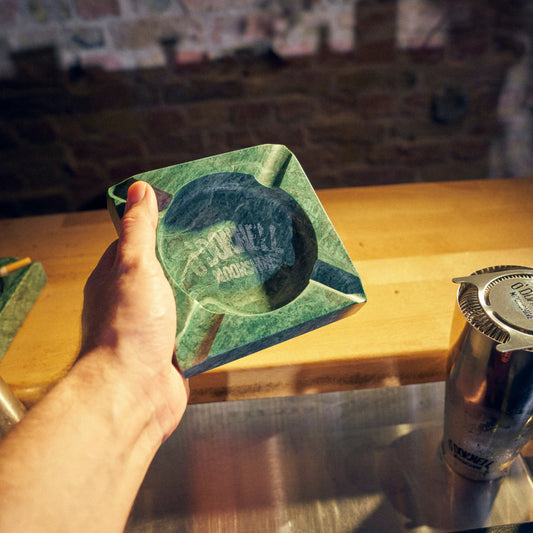 O’Donnell Moonshine Ashtray – lifestyle shot