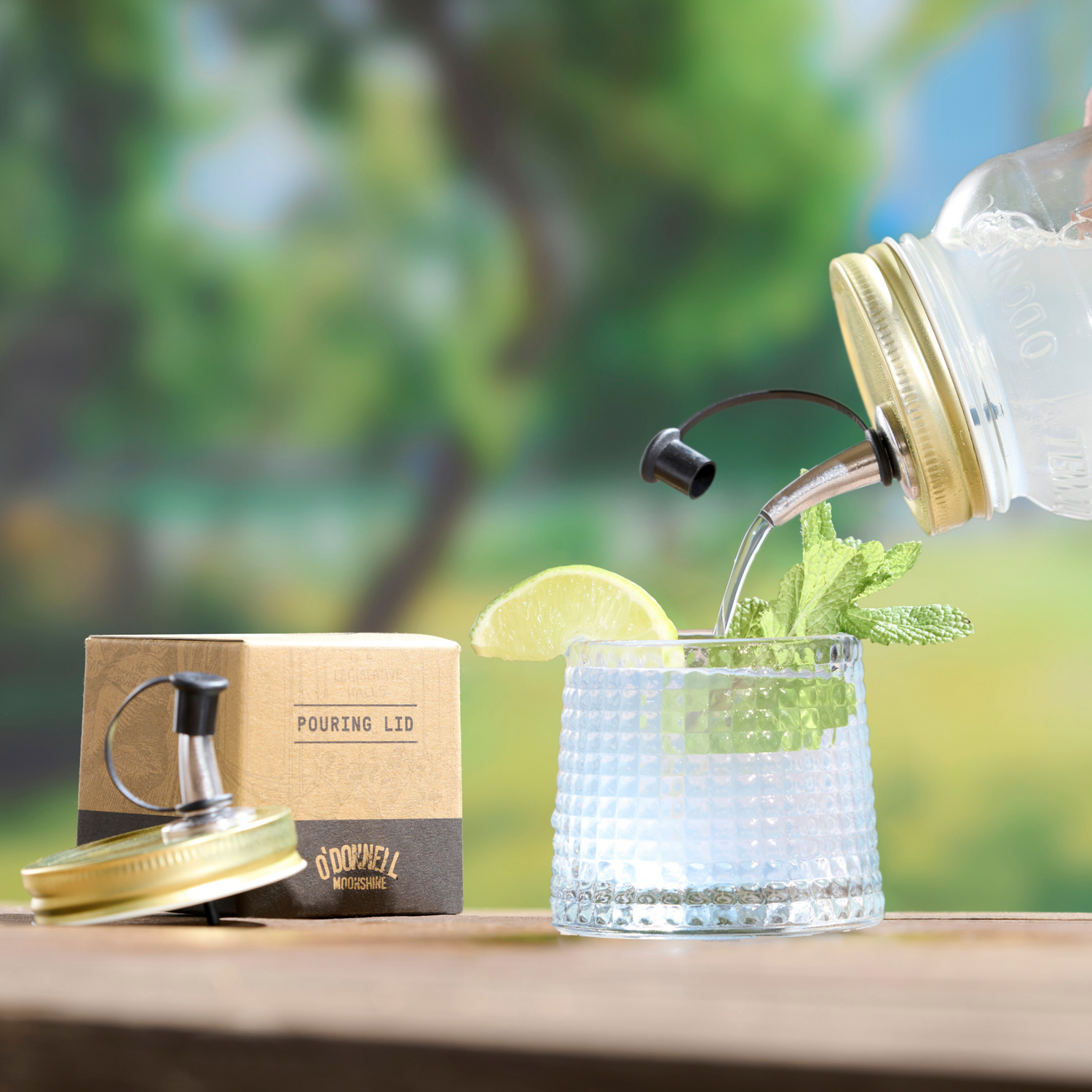 Pouring Lid and Lime