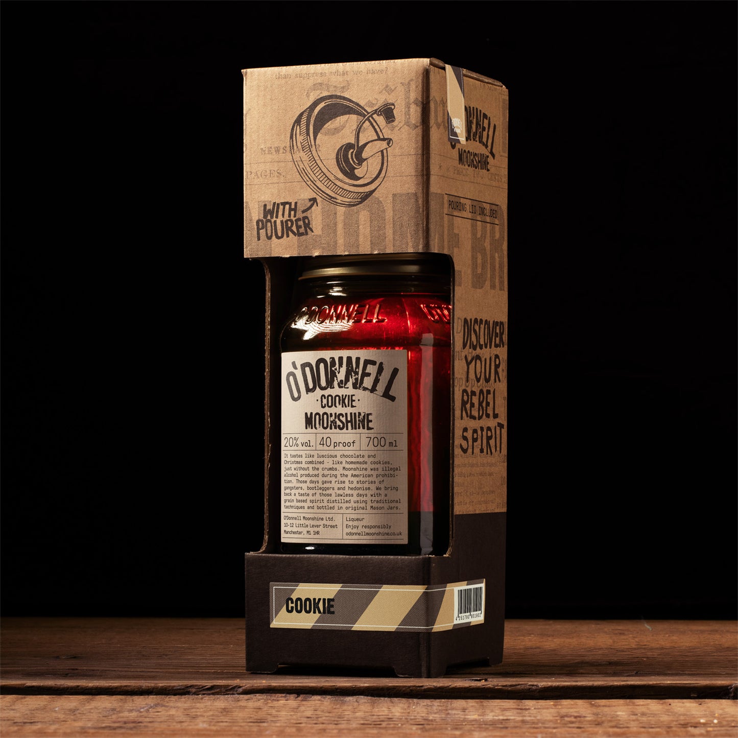 O'Donnell Moonshine Cookie gift set