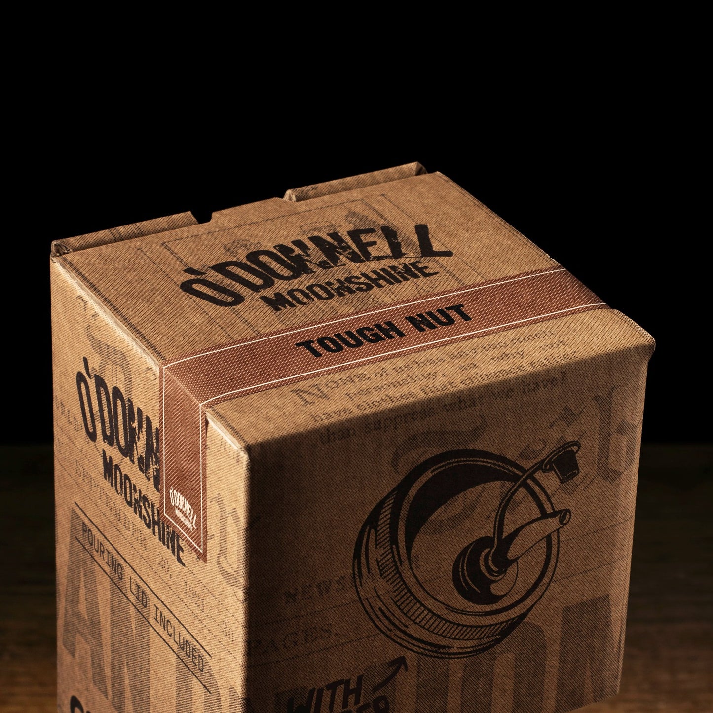 O Donnell Moonshine Tough Nut gift set from above