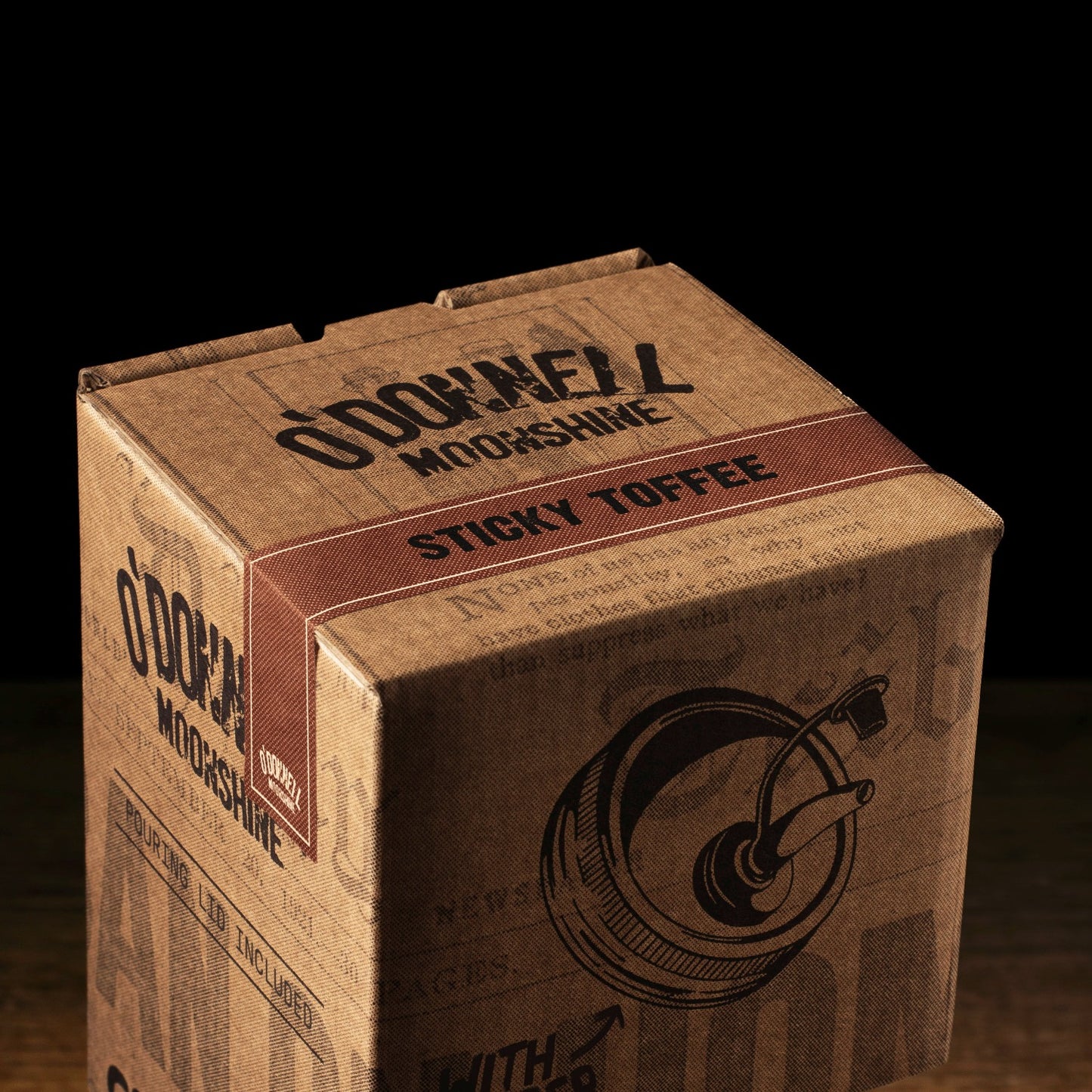 sticky toffee gift set shot from above