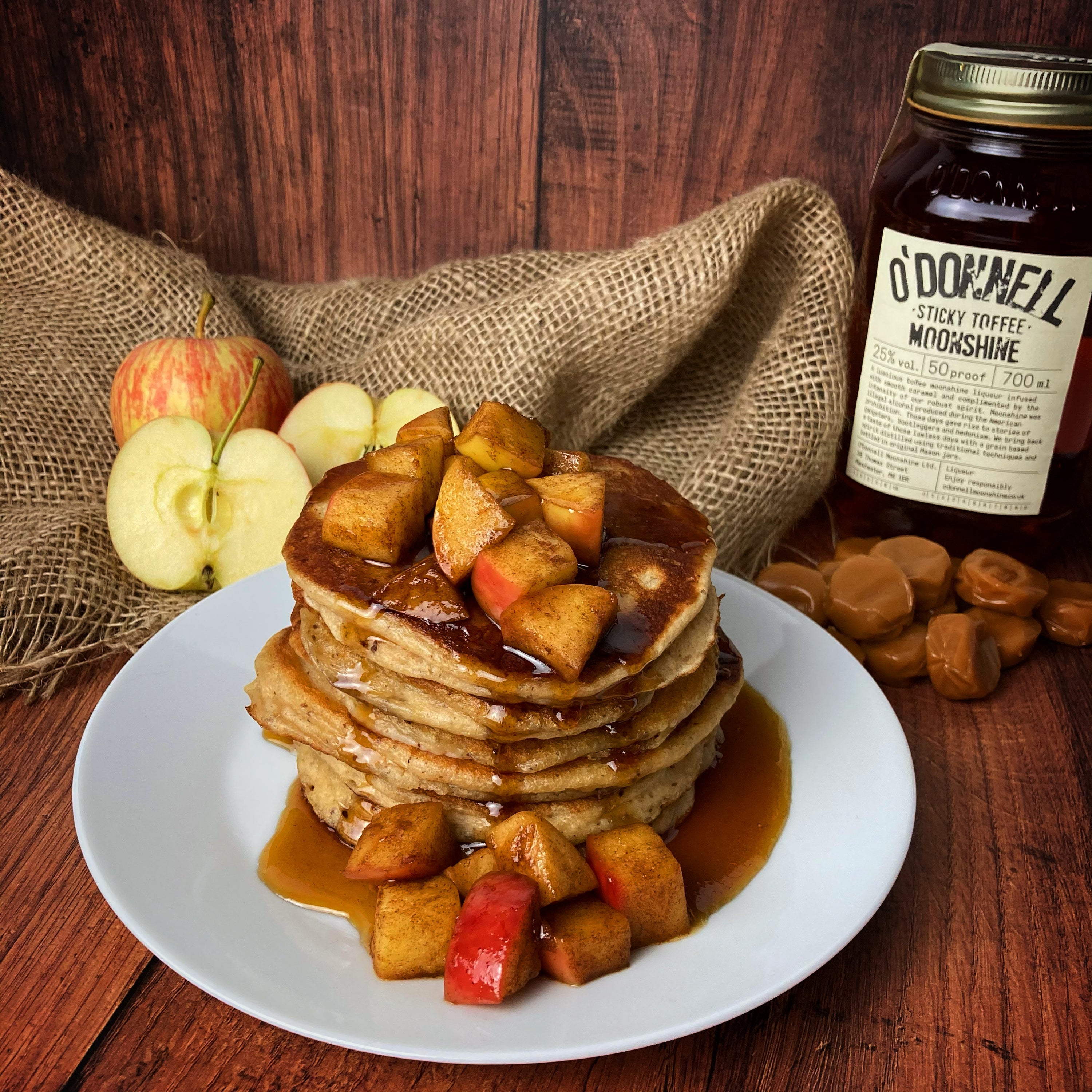 Recipe Sticky Toffee Moonshine Syrup O'Donnell Moonshine UK