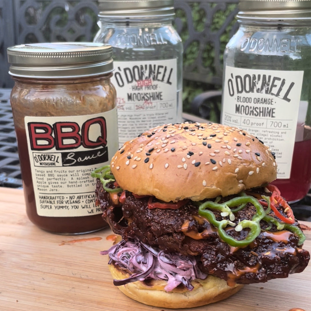 The Elburritomonster X O'Donnell Moonshine Burger