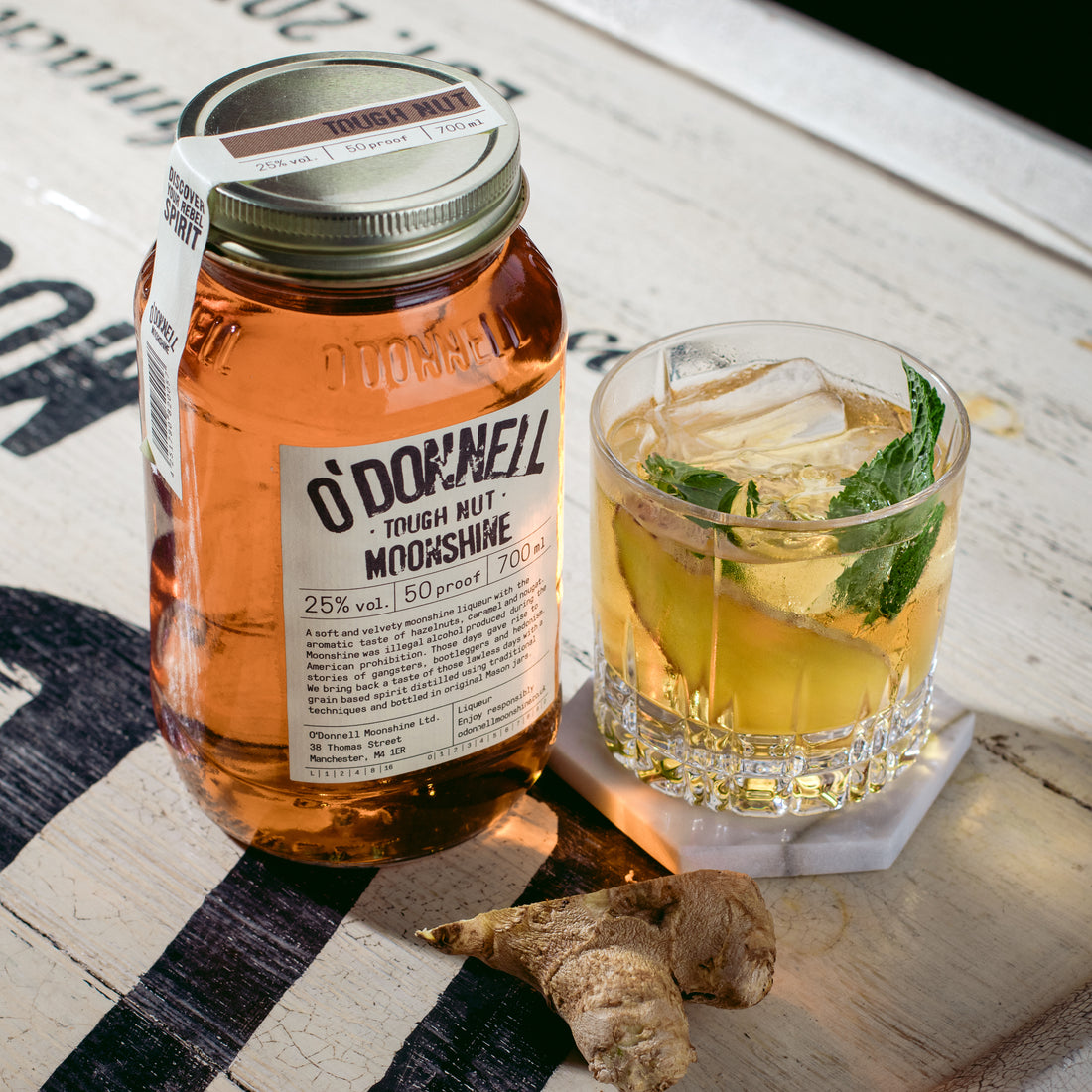 O Donnell Moonshine Tough Nut Longdrink