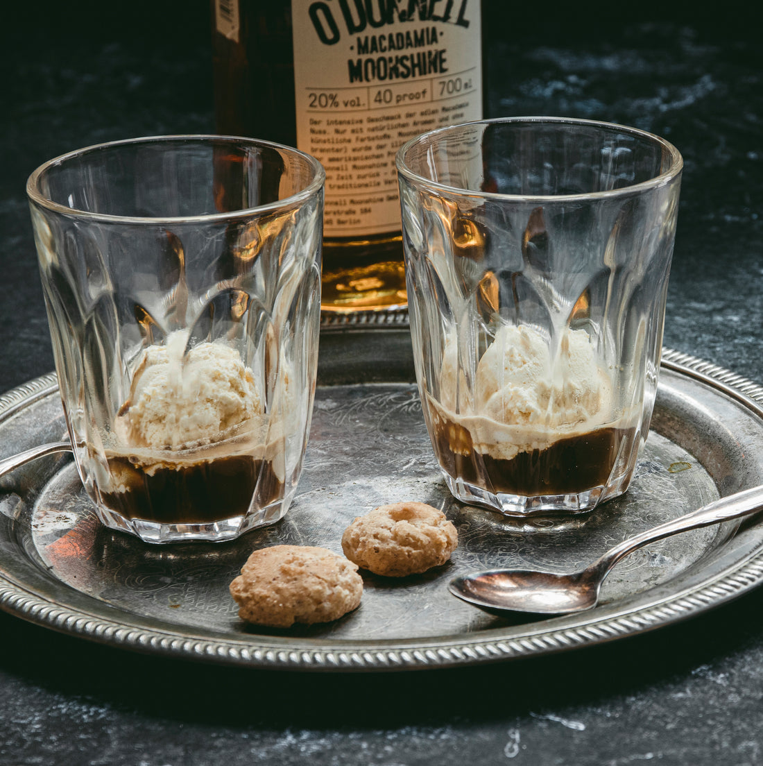 O Donnell Moonshine Macadamia Affogato