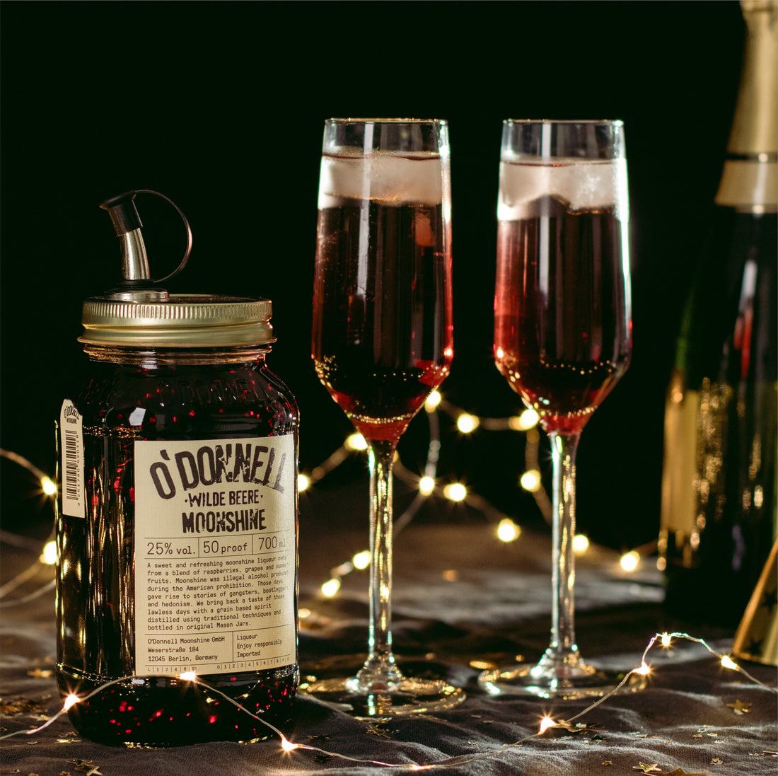 Sparkling Berry O Donnell Moonshine