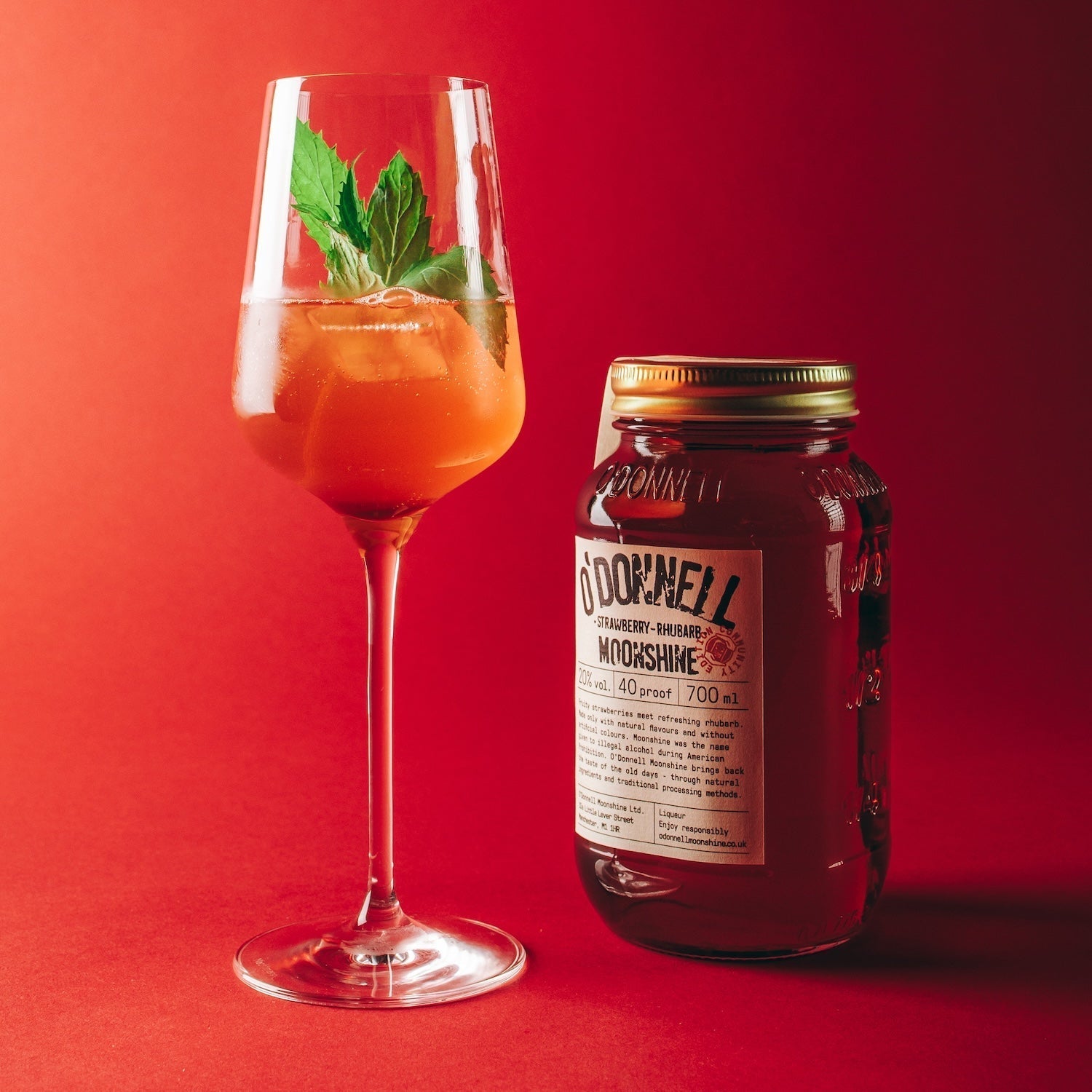 Strawberry-Rhubarb Spritz