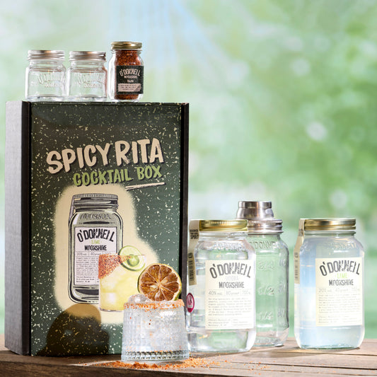 Lime Moonshine Margarita - The Spicy Rita!