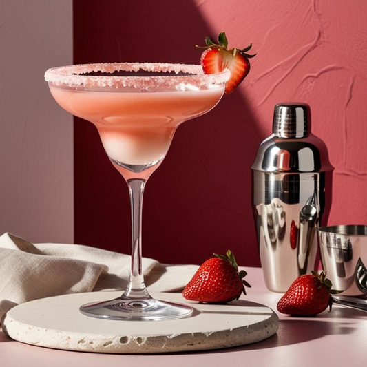 Strawberry & Cream Martini