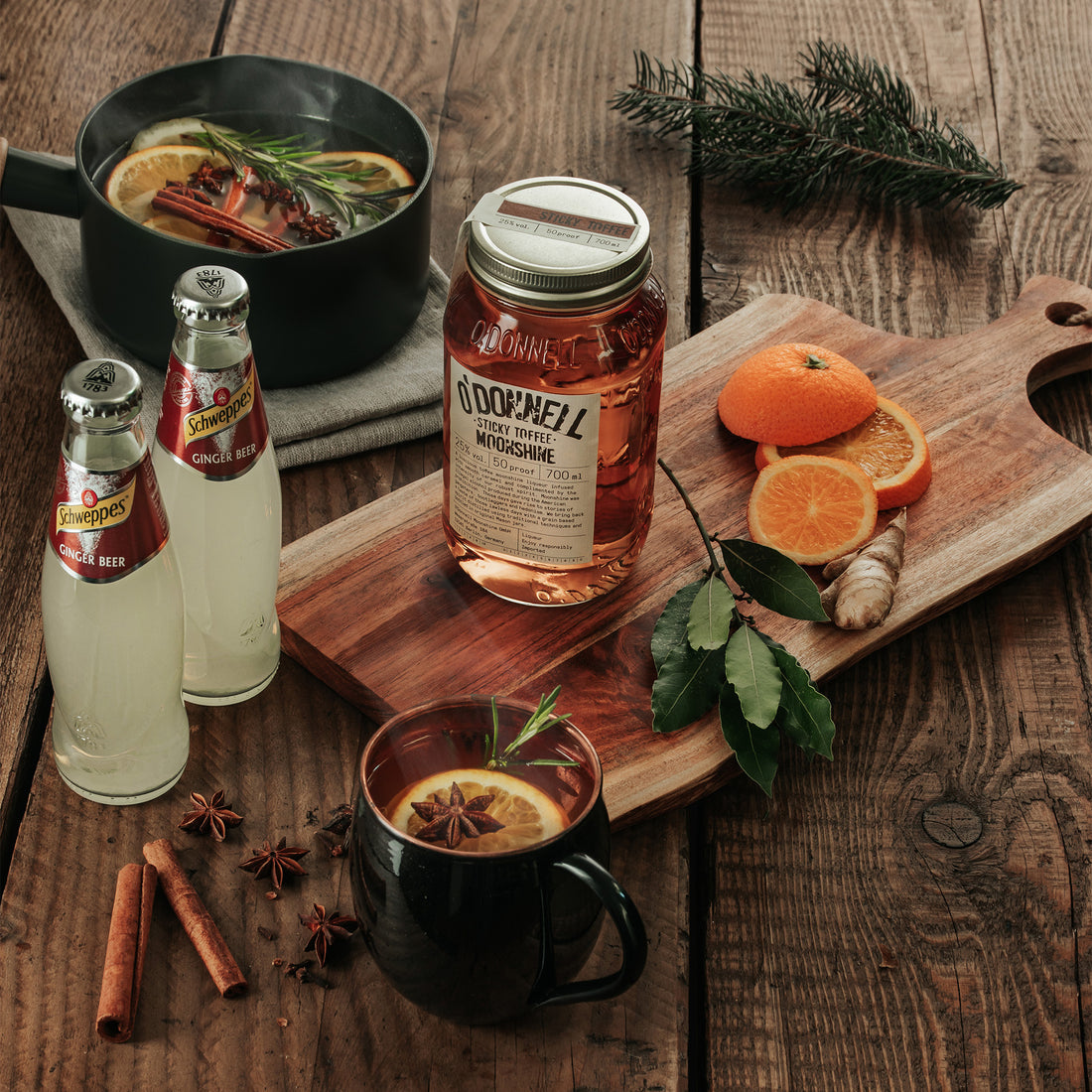O Donnell Moonshine Toffee Ginger Punsch