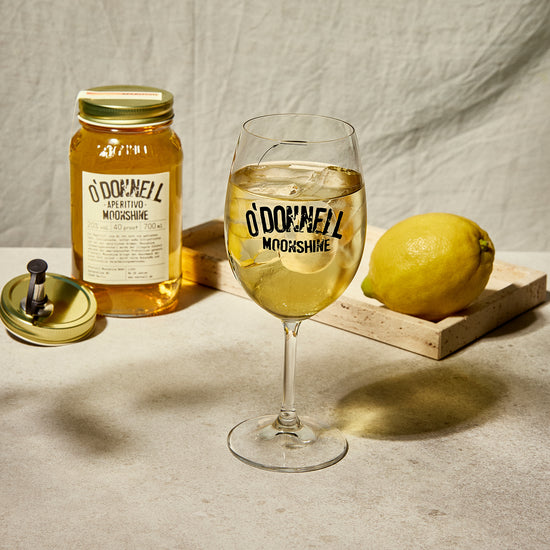 O'Donnell 700ml Jar Aperitivo, Glass and pouring lid