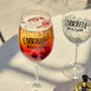 O'Donnell Moonshine Sprtiz in a branded glass