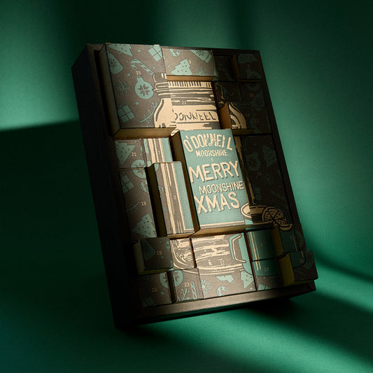 Advent Calendar on a green background