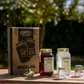 Very Cherry & lime gift box with pouring lid and 2 shot glasses