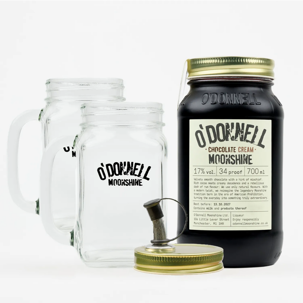 Choco Cream + 2x Lemonade Glass + Pouring Lid