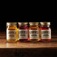 O'Donnell Moonshine Classic Minis collection. 4 x 50ml minis in Tough Nut, Sticky Toffee, Wild Berry and Very Cherry flavours. 