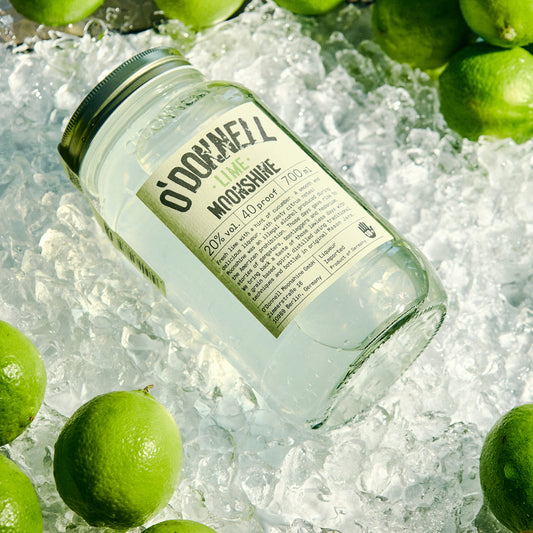 Lime Moonshine & Glass Set