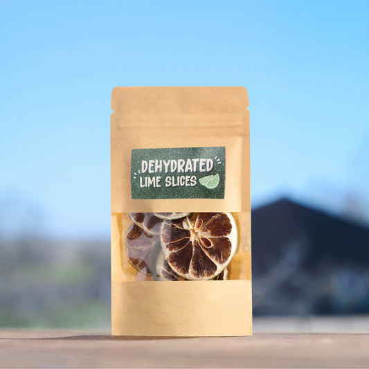 Dehydrated lime slices