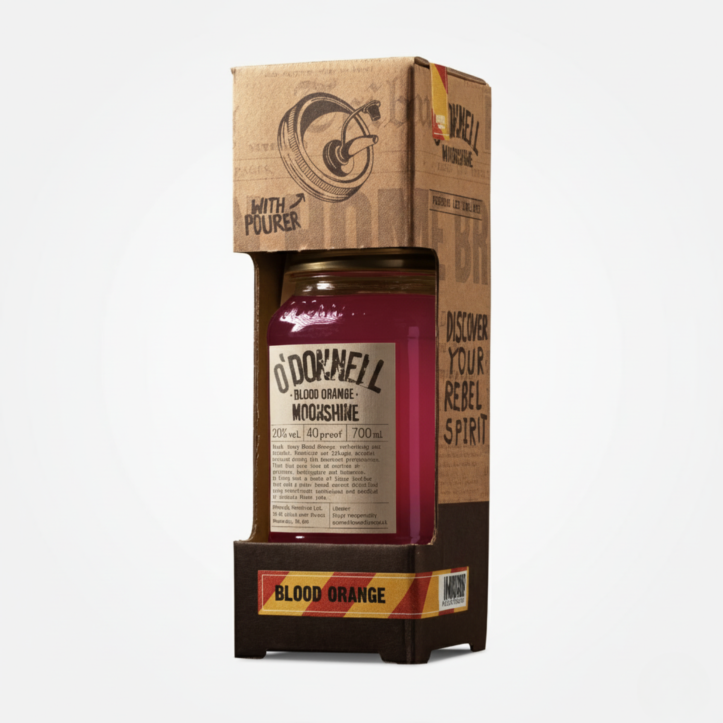 O'Donnell Moonshine Starter Kit packed in a box on white background