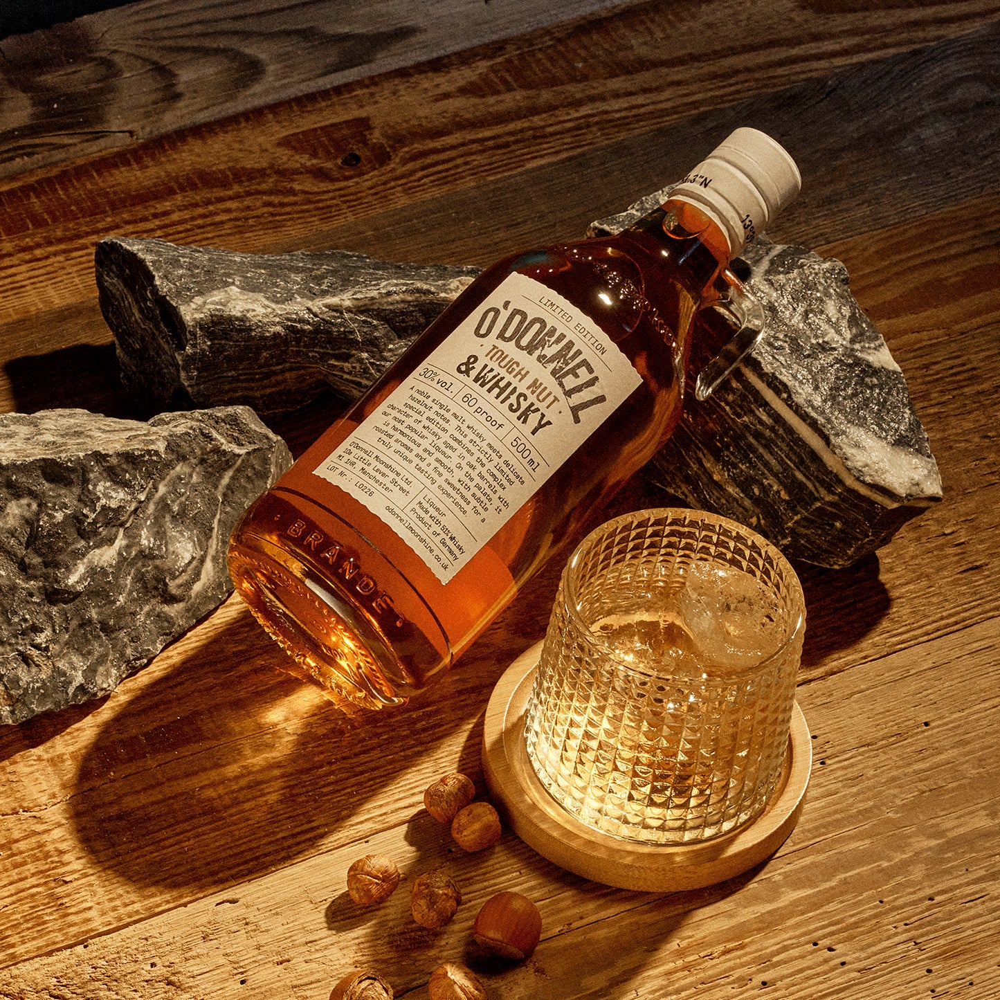 Whisky x Tough Nut with 2 Tumblers