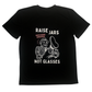 Back of Red and White detailed t-shirt