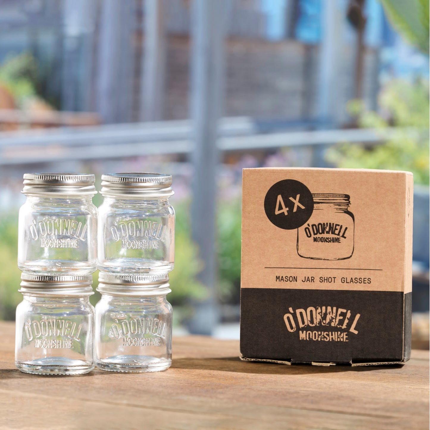 4 shot glasses