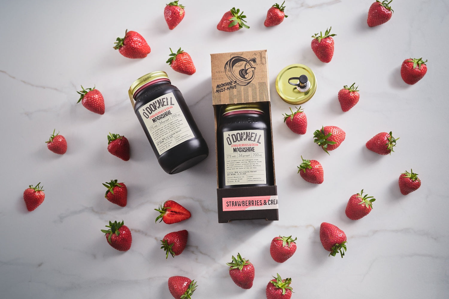 Strawberries & Cream O’Donnell Moonshine O'Donnell Moonshine UK