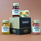 O'Donnell Moonshine fruity tasting set. 4 x 20ml shots in our fruity flavours.