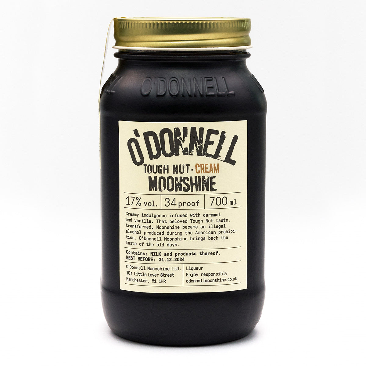 O'Donnell Tough Nut Cream Moonshine on a white background