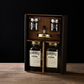 Base Cocktail box, vodka and lime moonshine with 2 shot glasses and a pouring lid