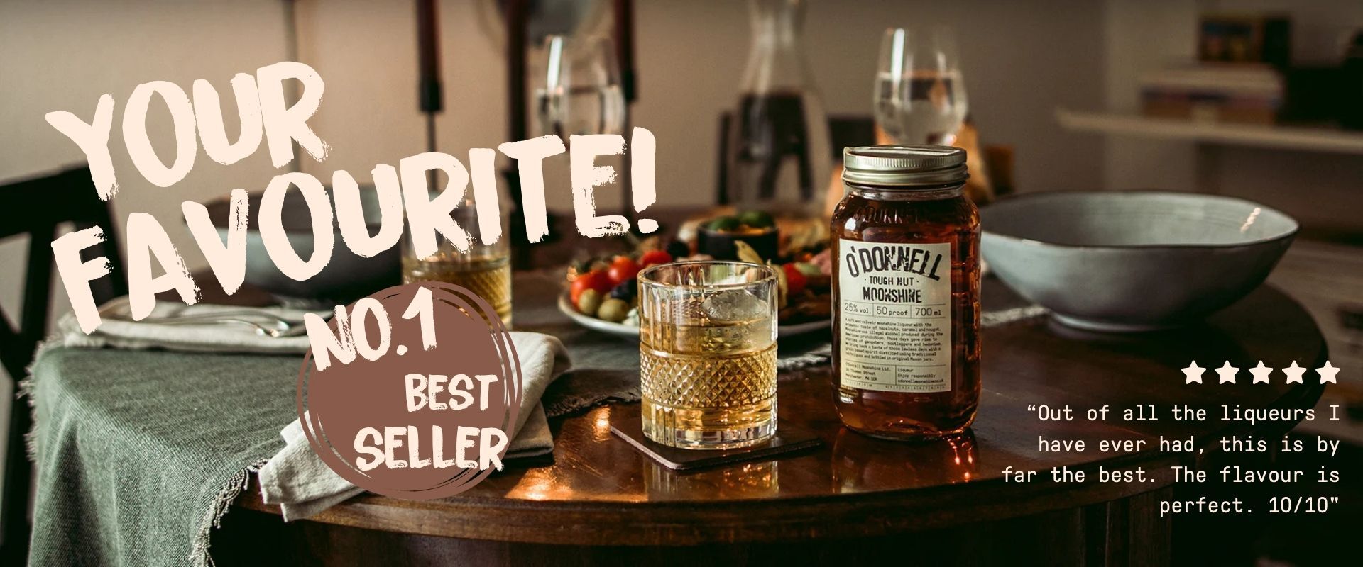 Your Favourite! Tough Nut Moonshine