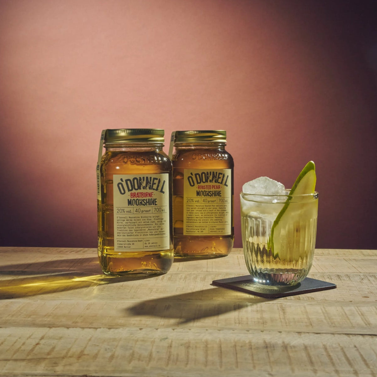 Roasted Pear + 2x Lemonade Glass + Pouring Lid