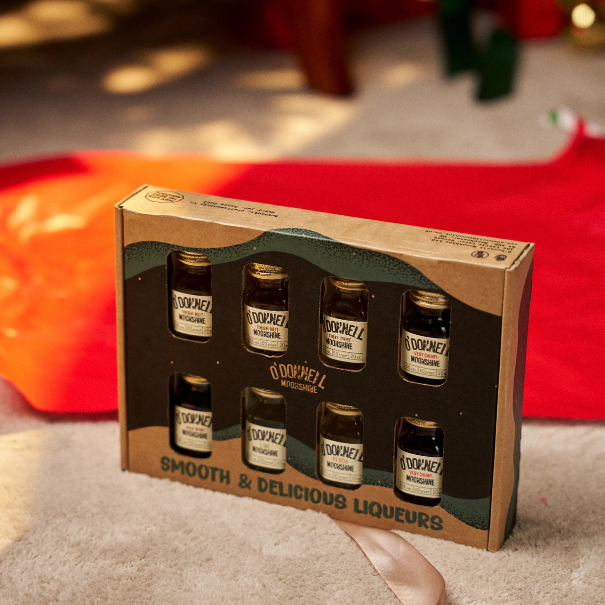 O'Donnell Moonshine Christmas Baubles with Christmas Wrap