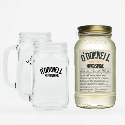 Elderflower + 2x Lemonade Glass + Pouring Lid