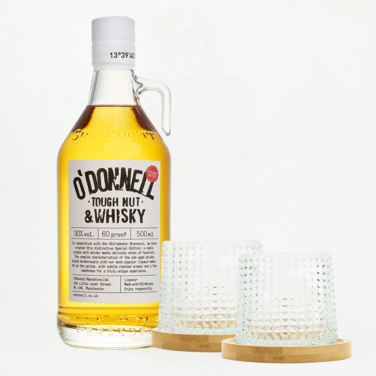 Whisky x Tough Nut with 2 Tumblers