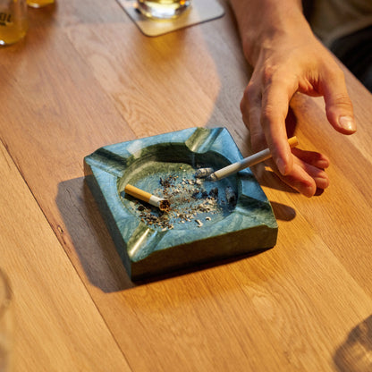 O’Donnell Moonshine Ashtray – close-up on a table