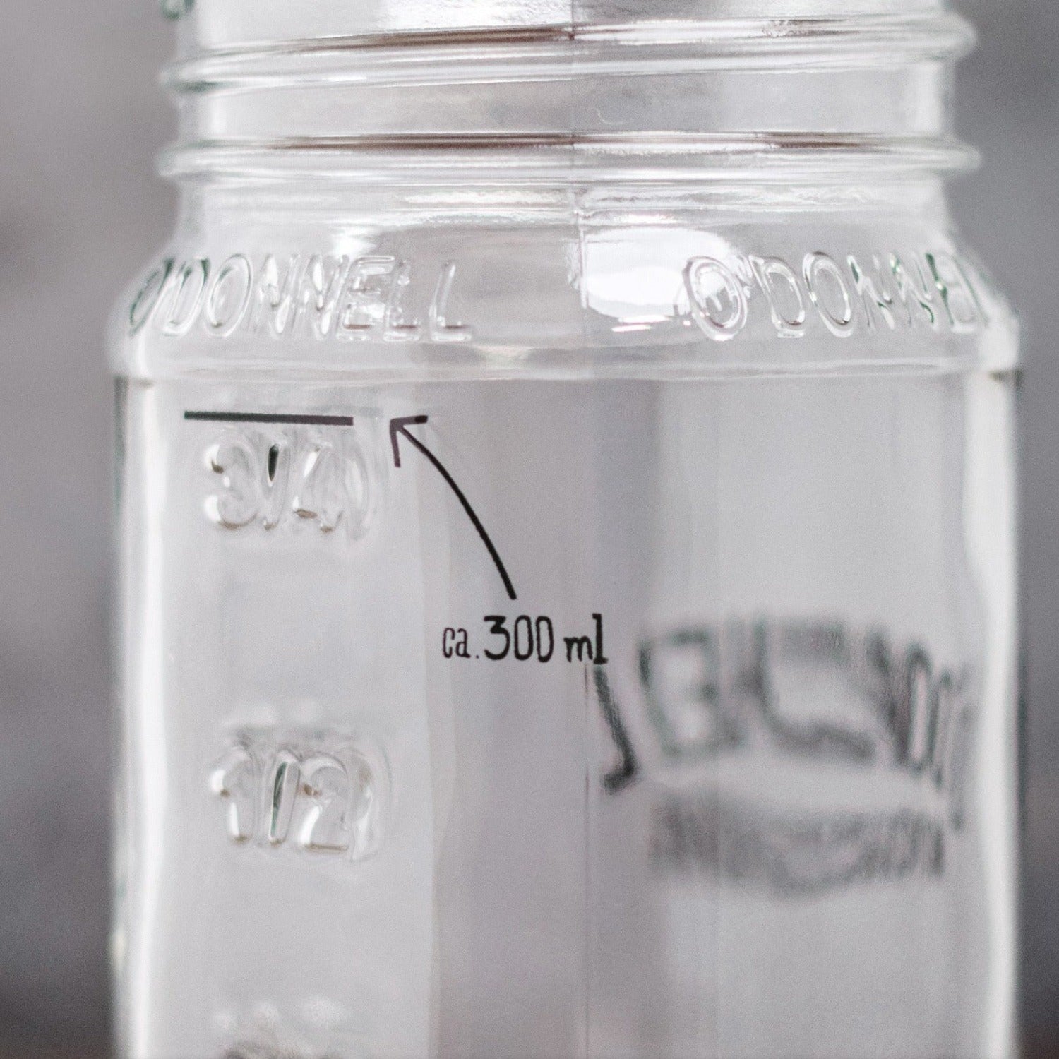 O Donnell Moonshine Long Drink Glass close up